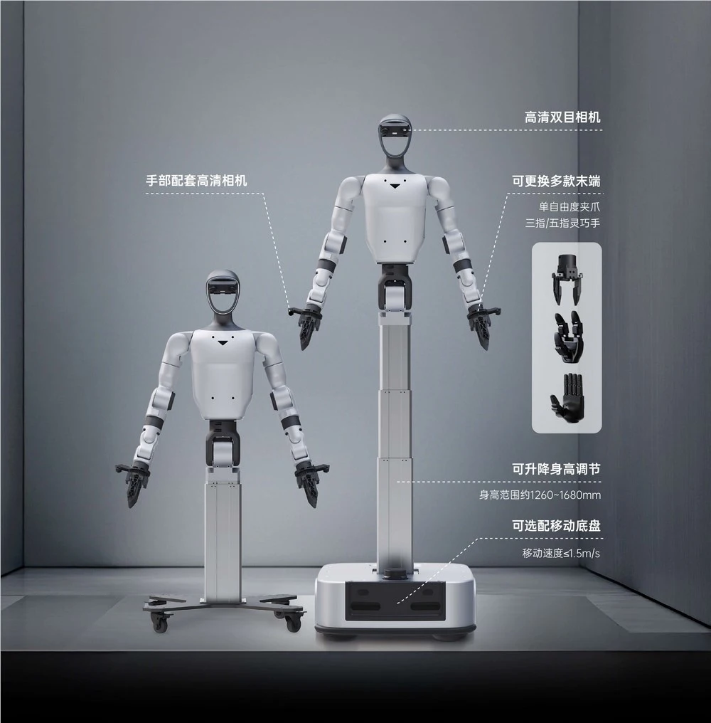 宇树科技G1-D正式上线：人形机器人工作站“全能王”来袭！